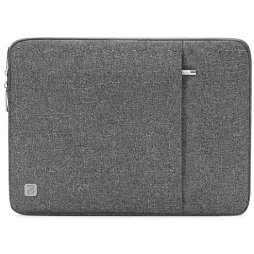 NIDOO 10 Inch Laptop Sleeve Case Water Resistant Portable Bag for 9.7'' 10.5'' iPad Pro / 10.2'' iPad / 10.5'' iPad Air / 11'' iPad Pro 2020/10'' Microsoft Surface Go / 10.8'' Lenovo Yoga Book C930, Grey