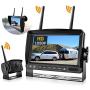 Wireless Backup Camera, DOUXURY IP69 Waterproof 170° Wide View Angle HD 1080P Backup Camera + HD LCD 7'' Monitor, Digital Wireless Backup Camera System for Truck Pickup Trailer Camper Bus RV 5th Wheel