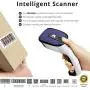 ScanAvenger Portable Wireless Bluetooth Barcode Scanner: 3-in-1 Hand Scanners - Cordless, Rechargeable 1D and 2D Scan Gun for Inventory Management - Wireless, Handheld, USB Bar Code/QR Code Reader