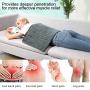 30'' x 16'' Heating Pad, Electric Heating Pad for Moist & Dry Heat, 6 Electric Temperature Options, 4 Temperature Settings-Auto Shut Off -Machine Washable-King Size Heated Pad