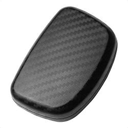 TANGSEN Smart Key Fob Personalized Case Protective Cover for Hyundai Elantra GT Tucson 3 4 Button Keyless Entry Remote 3D Twill Weave Carbon Fiber ABS Plastic Emboss