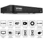 ZOSI 1080N 8 Channel DVR for Security Camera, 720p CCTV DVR Recorder Hybrid Capability 4-in-1(Analog/AHD/TVI/CVI) Surveillance System,Motion Detection,Remote Access,Email Alarm,No Hard Drive