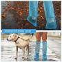 Disposable Boots Covers Plastic Long Shoes Covers Waterproof Over The Knee Shoes Boots Covers Anti-Slip Rain Overshoe for Men Women Rainy Day Outdoor (20 Pieces/ 10 Pairs) Disposable Boots Covers Plastic Long Shoes Covers Waterproof Over The Knee Shoes Boots Covers Anti-Slip Rain Overshoe for Men Women Rainy Day Outdoor (20 Pieces/ 10 Pairs)