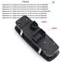 Driver Side Master Power Window Switch 4602535AC Compatible for 2008 2009 Chrysler Town & Country Dodge Grand Caravan 4602535AG 4602535AF 4602535AD- No Auto (3 PINs + 0 PINs) PINS Checked Needed