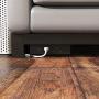 Desk Hanging Power Sockets with USB Ports & Surge Protector, 3 AC Outlets 2 USB Ports Fast Charge Sockets Mount Under Desk Table Edge, 6ft Extension Power Cord…