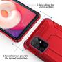 ORETECH Designed for Galaxy A51 Case,Cover for Samsung A51 with[2 x Tempered Glass Screen Protector] 360° Full Body Hard PC Soft TPU Silicone Edge Heavy Duty Protective Case for Galaxy A51 4G 6.5''Red