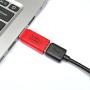 PortaPow 3rd Gen USB Data Blocker (Red 2 Pack) - Practice Safe Charging