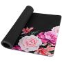 iLeadon Desk Pad Protector, Large Gaming Mouse Pad 35.1 x 15.75-inch 2.5mm Thick, Cute Desk Decor, Office Desk Writing Pad with Non-Slip Rubber Base for Home Office Work Accessories, Peony Flower