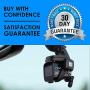 Rovi CL-6001 Magnetic Mount 1080p Full HD High Definition Panoramic Car Dash Camera Recorder with 1.5 Inch Wide Screen Wi-Fi, GPS, Loop Video Recording, Impact Detection and 360 Degree Rotation