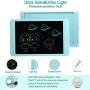 Lacoti LCD Writing Tablet,Kids Writing Board and Electronic Doodle Pad,12 Inch Colorful Drawing Tablet Toy for Kids Learning and Graffiti Gift(Blue)