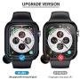 FLOVEME 44mm Glass Screen Protector for Apple Watch - Series 6 5 4 SE Protective Case 2 Pack Tempered Glass Hard PC Bumper Cover Compatible with Apple Watch Screen Protector 44mm Case for iWatch