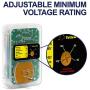 Voltage Protector, Surge Protector for Home Appliance, Voltage Brownout Outlet 110V 20A 2200 Watts