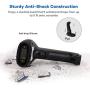 Laser Wired Barcode Scanner, Alacrity USB2.0 Wired Handheld Barcode Reader for Computer Laptop POS