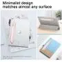 ESR Pencil Holder Compatible with Pencil (1st and 2nd Gen), Elastic Pocket [Stylus Pens Protected and Safe] Pouch Adhesive Sleeve Attached to Case for Stylus Pens - Rose Gold