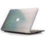 Funut Case for MacBook Pro 15 A1286, Shiny Leather Hard Shell Cover Rubberized Protective Case for MacBook Pro 15 Inch A1286 with CD Drive Non Retina(# Shiny Silver)