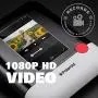 Polaroid WiFi Wireless 3x4 Portable Mobile Photo Printer (Black) with LCD Touch Screen, Compatible w/ iOS & Android
