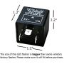 iJDMTOY (1) 3-Pin CF14 EP35 Electronic LED Flasher Relay As LED Related Turn Signal Bulbs Hyper Flash Fix