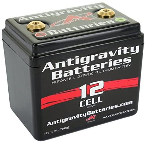 Antigravity Batteries AG-1201 Lithium-Ion Powersports Battery, Small Case Series