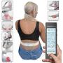 HealthmateForever TS8ABV (Champagne) 8 Modes Best Muscle Simulator tens EMS nmes Unit Machines Electric Electronic Pulse Massagers for Back Neck Shoulder Knee Legs Body Pain Relief