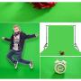 LYLYCTY Background 5x7ft Non-Woven Fabric Solid Color Green Screen Photo Backdrop Studio Photography Props LY063