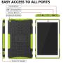ROISKIN Dual Layer Heavy Duty Shockproof Impact Resistance Protective Case with Kickstand for FlRE 10 inch Case
