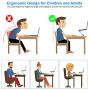 Urmust Laptop Notebook Stand Holder, Ergonomic Adjustable Ultrabook Stand Riser Portable Compatible with MacBook Air Pro, Dell, HP, Lenovo Light Weight Aluminum Up to 15.6''(Blue)