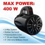 BOSS Audio Systems MRWT40 Marine Waketower Speaker System - 400 Watts of Power Per Pair, 200 Watts Each, 4 Inch, Full Range, 2 Way, Marine grade Weatherproof, Sold In Pairs