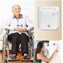 Wireless Caregiver Pager Call Button Personal Alert Panic Button for Home Elderly Patient Nurses Seniors Disabilities 2 Receivers 2 Waterproof Transmitters