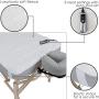 EARTHLITE Massage Table Warmer & Fleece Pad (2 in 1) - 3 Heat Settings, Cozy 0.5'' Fleece - Updated Controller (30 x 72)