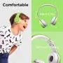 LilGadgets Connect+ Kids Premium Volume Limited Wired Headphones with SharePort and Inline Microphone (Children, Toddlers) - Green