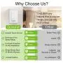 Gosund Smart Dimmer Switch, Smart WiFi Light Switch Works with Alexa Google Home, with Remote Control Timer Countdown, Single-Pole, Neutral Wire Required, ETL and FCC Listed, No Hub Required (1 Pack) Gosund Smart Dimmer Switch, Smart WiFi Light Switch Works with Alexa Google Home, with Remote Control Timer Countdown, Single-Pole, Neutral Wire Required, ETL and FCC Listed, No Hub Required (1 Pack)