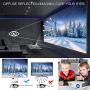 Portable WiFi Projector Android 7.1 Wireless Bluetooth Home Theater Mini Outdoor Projector 3000 Lumen 1080P Smart Projector Airplay Miracast for Smartphone Laptop PS4 Video Game Movie HDMI USB VGA