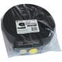 C-Line Lay-Flat Power Extension and Cord Cover, 10 Feet Long (79101)
