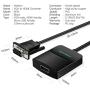 VGA to HDMI, (PC VGA Source Output to TV/Monitor with HDMI Connector),VENTION 1080P VGA to HDMI Adapter Cable for Computer, Desktop, Laptop, PC, Monitor, HDTV