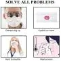 3D Mask Bracket -Protect Lipstick Lips - Internal Support Frame for Comfortable Wearing - DIY Face Mask Accessories for Kids Women Men (5 pack)