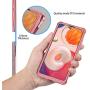 ORETECH Designed for Galaxy A51 Case with [2 x Tempered Glass Screen Protector] 360° Full Body Hard PC Soft TPU Rubber Silicone Edge Protective Cover for Samsung Galaxy A51 4G 6.5'' Rosegold