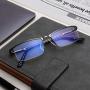 2-Pack Blue Light Blocking Reading Glasses for Men and Women,1.0 Computer Glass