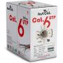 fast Cat. Cat6 Ethernet Cable 1000ft - 23 AWG, CMR, Insulated Solid Bare Copper Wire Internet Cable with Noise Reducing Cross Separator - 550MHZ / 10 Gigabit Speed UTP LAN Cable 1000 ft - CMR (Gray)