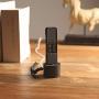 elago D Stand Charging Station [Black] - [Premium Aluminum][Cable Management][Scratch-Free] - for Apple TV Remote, iPhone, AirPods, iPad Mini, Wireless Keyboard, and Magic Mouse