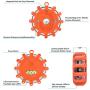 8 Pack LED Road Flares Emergency Beacon Safety Flare Flashing Warning Light for Car Truck Boat with Hook and Magnetic Base, 9 Flash Modes (Batteries Not Included) (8)