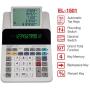 Sharp El-1501 Compact Cordless Paperless Large 12-Digit Display Desktop Printing Calculator That Utilizes Printing Calculator Logic