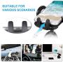 BTMAGIC Car Phone Mount, Dashboard Car Phone Holder, Ultimate Hands-Free Phone Holder for Car Dashboard, Washable Super Suction Cup (Black2)