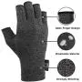 2 Pairs Arthritis Gloves for Women and Men, Compression Gloves Pain Relief Rheumatoid Osteoarthritis and Carpal Tunnel, Fingerless Gloves for Computer Typing and Everyday Support (Black, Small) 2 Pairs Arthritis Gloves for Women and Men, Compression Gloves Pain Relief Rheumatoid Osteoarthritis and Carpal Tunnel, Fingerless Gloves for Computer Typing and Everyday Support (Black, Small)