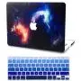 KECC Laptop Case Compatible with Old MacBook Pro 13'' (CD Drive) w/Keyboard Cover Plastic Hard Shell Cover A1278 2 in 1 Bundle (Nebula)