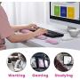 VicTsing Keyboard Wrist Rest Pad & Mouse Wrist Rest, Memory Foam & Superfine Fibre, Easy Typing and Pain Relief for Computer, Laptop, Office, Pink