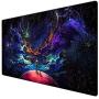 Extended Gaming Mouse Pad Custom Design Computer Gaming Mouse Mat with Smooth Surface XXL Large Size Desk Pad with Non-Slip Rubber Base Ideal for Keyboard, PC and Laptop (90X40 Little dogY11)
