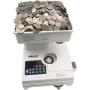 Ribao HCS-3500AH Coin Counter, Heavy Duty Bank Grade Anti-Jam Coin Sorter with Motorized Hopper, Two-Year Warranty