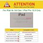 iPad Air (3rd Gen) 10.5'' 2019 / iPad Pro 10.5'' 2017 Case,360 Degree Rotating Stand Smart Case Protective Cover with Auto Wake Up/Sleep Feature Cover for ( A2152/A2123/A2153/A2154 / A1701/A1709)