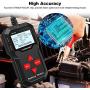 KONNWEI 12V Car Battery Tester 100-2000 CCA Load Tester Automotive Alternator Tester Battery Analyzer (KW210)