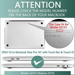 Batianda Case for MacBook Pro 16 inch 2019 Release Model A2141, Hard Shell Case for Newest MacBook Pro 16-inch Retina Display with Touch Bar & Touch ID, Cactus